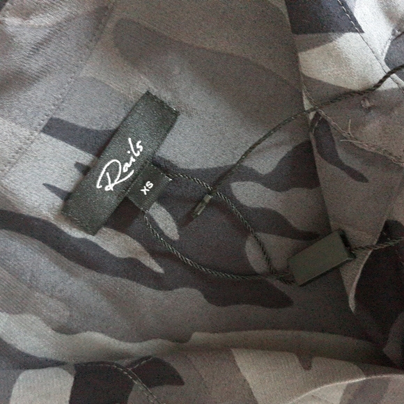 Rails XS Camo Long Sleeve Shirt - Picture 3 of 14